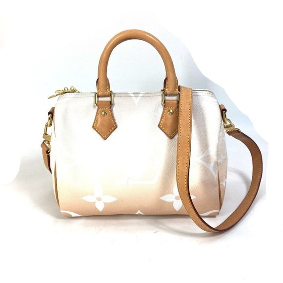 LOUIS VUITTON Monogram Giant Gradient Speedy Bandouliere25 Mini Duffle Bag - Picture 1 of 16
